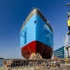 На верфи Damen в Галаце спущен на воду второй кабелеукладчик DOC 8500 для Maersk Supply Service 